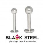 Labio acero básico bola