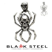 Dije Spider Skull