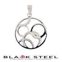 Dije Circulos Incrustados