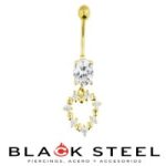 Colgante collar corazones