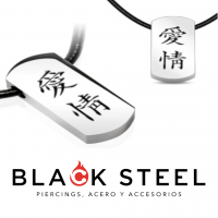 COLLAR KANJI AMOR O AFECTO