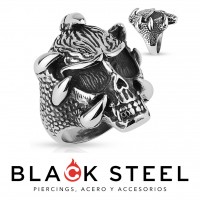 ANILLO GARRA CALAVERA