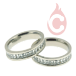 Anillo Churumbela Crystal Cuadrado