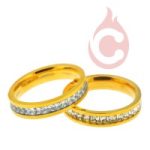 ANILLO CHURUMBELA CRYSTAL CUADRADO ANODIZADO