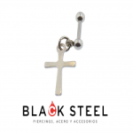 TRAGUS COLGANTE CRUZ ACERO