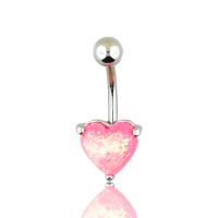 ombligo corazon opalita