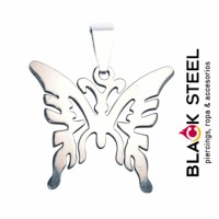 Dije mariposa tribal accesible