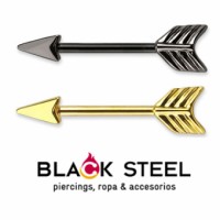 Pezonera flecha anodizada