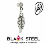 Helix / tragus pluma colgante