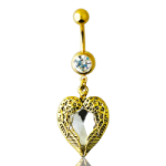 colgante alas corazón