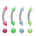 Ceja acrilico candy pop pico