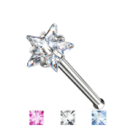 Nariz Engarzado Estrella zirconia