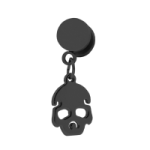 Falso expansor calavera anodizado