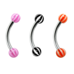 Ceja acrilico beach ball bola