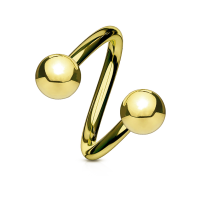 Twister Anodizado Dorado