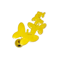 tragus triple mariposa anodizado