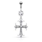 ombligo colgante cruz celta multipiedra