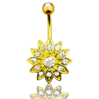 ombligo flor multipiedra anodizado