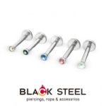 Labio acero piedra rosca interna