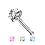Nariz Engarzado Corazon zirconia