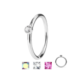 Argolla Zirconia Acero