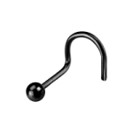 Nariz anodizado curvo negro