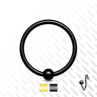 Argolla abre fácil Titanio Anodizado