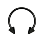 Circular Anodizado Negro Pico