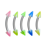 Ceja acrílico Bco Estrella Pico