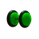 Falso expansor acrílico c/l verde