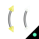 Ceja acrilico glow pico