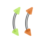 Ceja acrilico glitter Pico