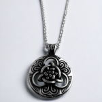 DIJE NUDO CELTA DE ACERO