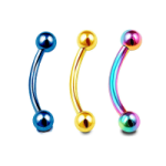 Ceja anodizado basico bola colores