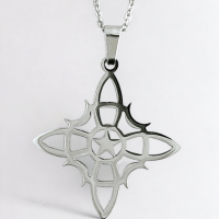 DIJE DE NUDO DE BRUJA