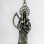 DIJE SANTA MUERTE GRANDE ACERO