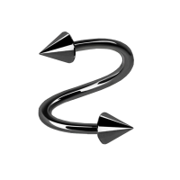 Twister Anodizado Negro Pico